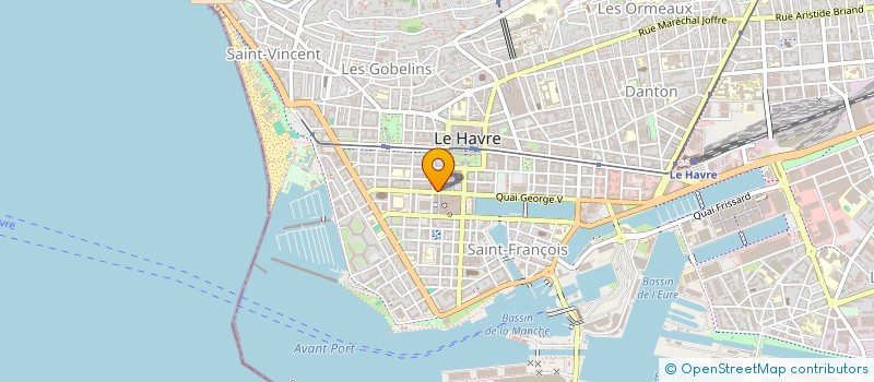 localisation de l'entreprise MONSIEUR LAURENT BIDAULT à LE HAVRE