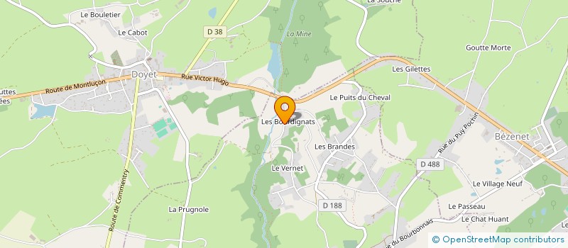 localisation de l'entreprise MONSIEUR LAURENT BIDEAU à MONTVICQ