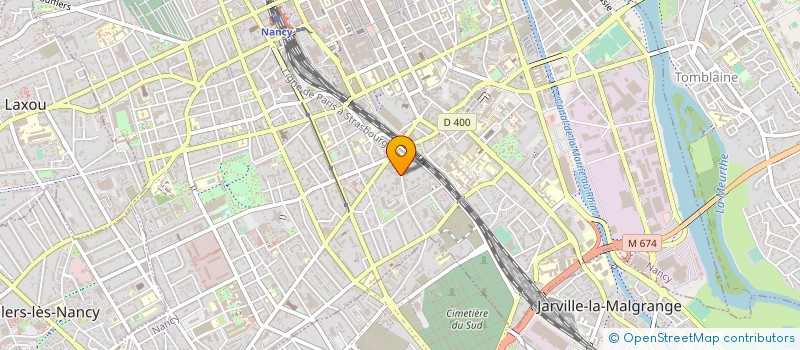 localisation de l'entreprise MONSIEUR LAURENT BIEDERMANN  NANCY
