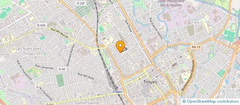 localisation de l'entreprise MONSIEUR LAURENT BIGEY  TROYES