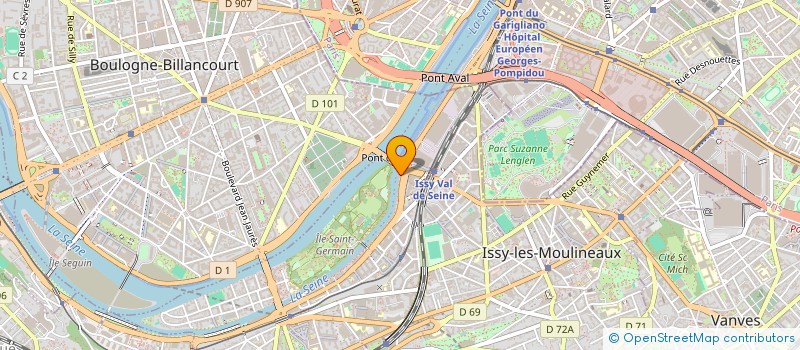 localisation de l'entreprise MONSIEUR LAURENT BIGNOLAS à ISSY-LES-MOULINEAUX