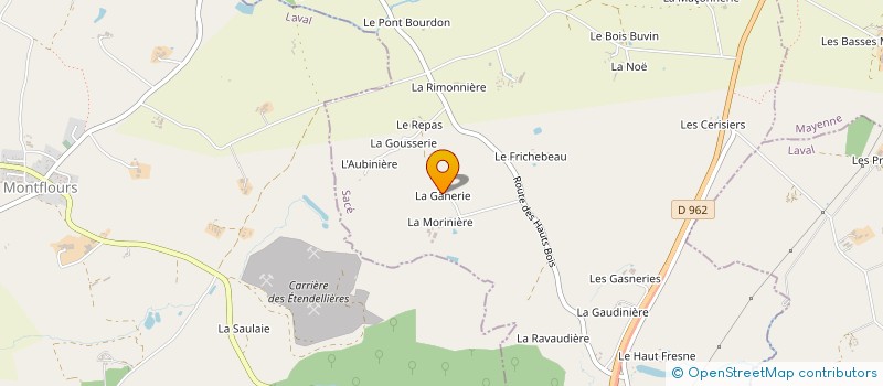 localisation de l'entreprise MONSIEUR LAURENT BIGOT à SACE