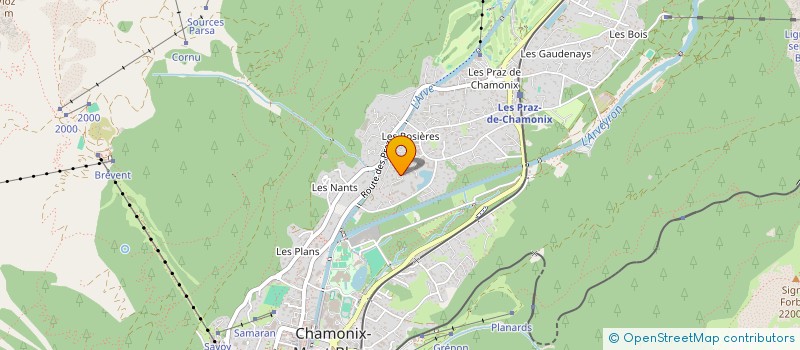 localisation de l'entreprise MONSIEUR LAURENT BILKE  CHAMONIX-MONT-BLANC