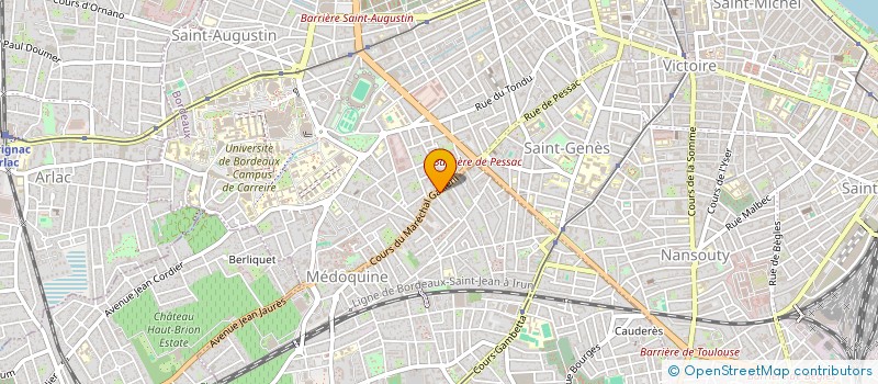 localisation de l'entreprise MONSIEUR LAURENT BILLIE  TALENCE