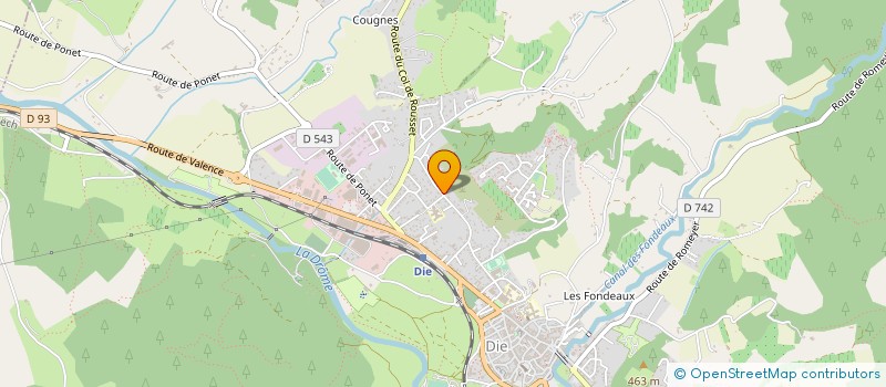 localisation de l'entreprise MONSIEUR LAURENT BIONDOLILLO à DIE
