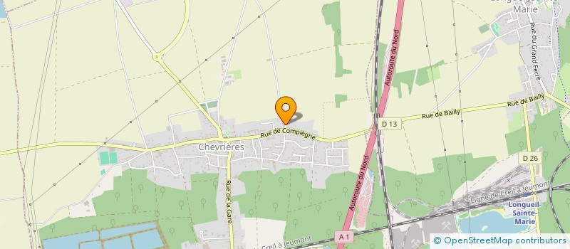 localisation de l'entreprise MONSIEUR LAURENT BIRNBAUM  CHEVRIERES