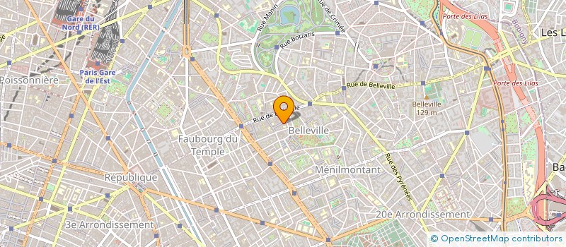 localisation de l'entreprise MONSIEUR LAURENT BISCARRAT  PARIS