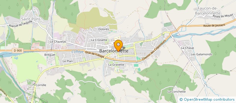 localisation de l'entreprise MONSIEUR LAURENT BITZ à BARCELONNETTE