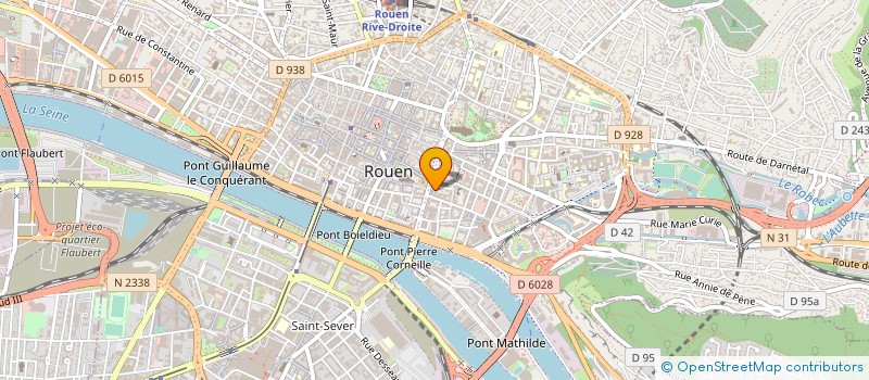 localisation de l'entreprise MONSIEUR LAURENT BIVILLE à ROUEN