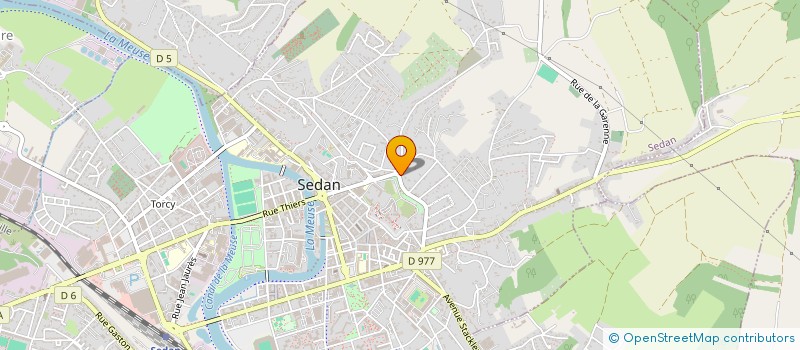 localisation de l'entreprise MONSIEUR LAURENT BIZOUARD  SEDAN