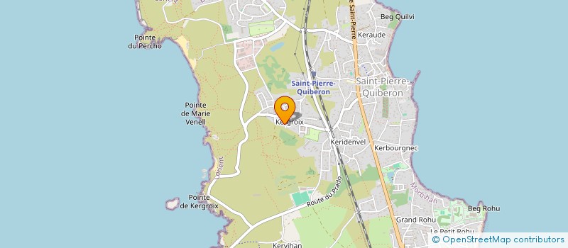 localisation de l'entreprise MONSIEUR LAURENT BLANC à SAINT-PIERRE-QUIBERON