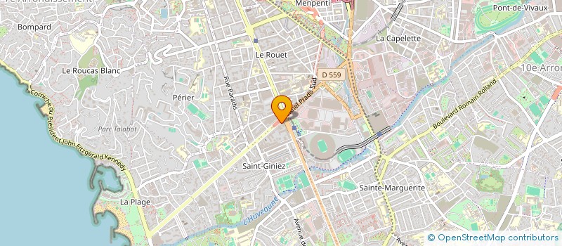 localisation de l'entreprise MONSIEUR LAURENT BLANC à MARSEILLE