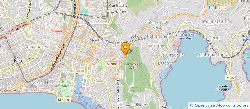 localisation de l'entreprise MONSIEUR LAURENT BLANCHET à NICE