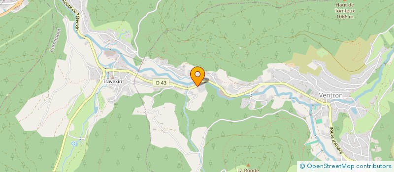 localisation de l'entreprise MONSIEUR LAURENT BLASSELLE  VENTRON