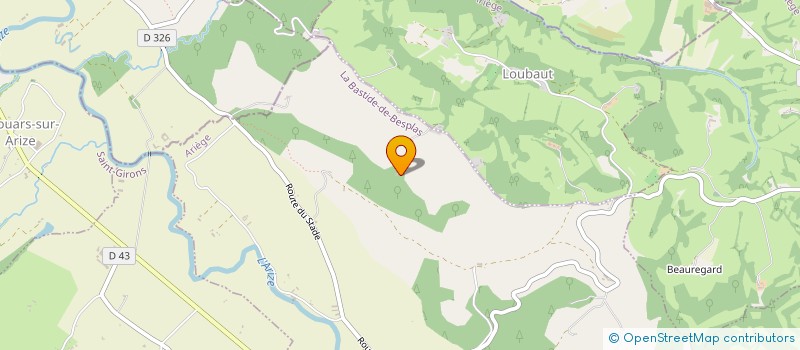 localisation de l'entreprise MONSIEUR LAURENT BLASZEZYCK à LA BASTIDE-DE-BESPLAS