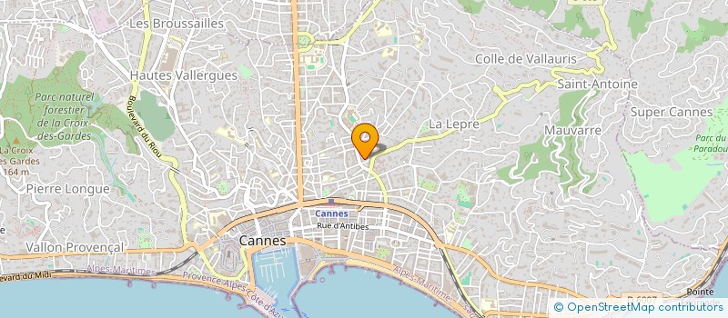 localisation de l'entreprise MONSIEUR LAURENT BLENO à CANNES