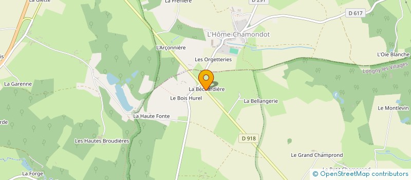 localisation de l'entreprise MONSIEUR LAURENT BLONDEAU à LONGNY LES VILLAGES