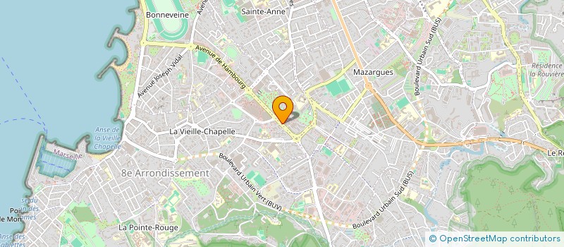 localisation de l'entreprise MONSIEUR LAURENT BLONDEL à MARSEILLE