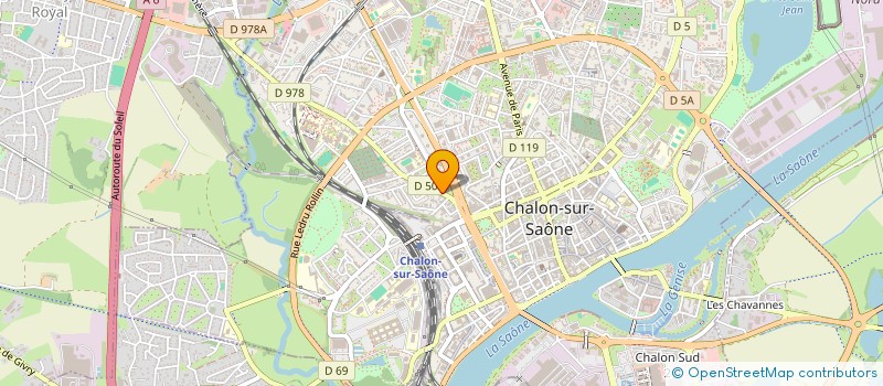 localisation de l'entreprise MONSIEUR LAURENT BLONDET  CHALON-SUR-SAONE