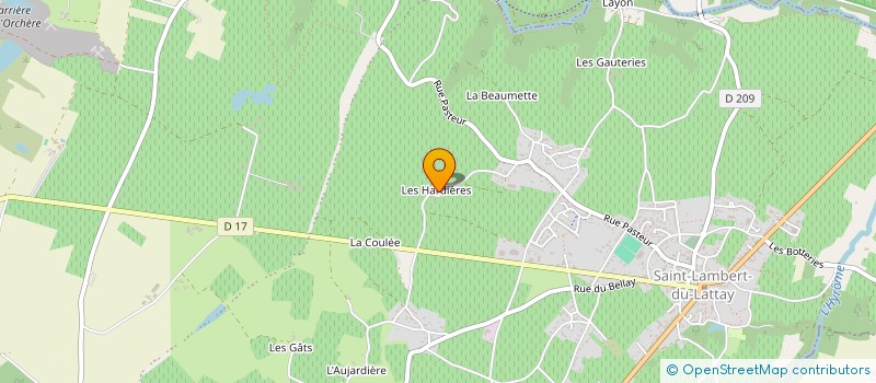 localisation de l'entreprise MONSIEUR LAURENT BLOUIN à VAL-DU-LAYON