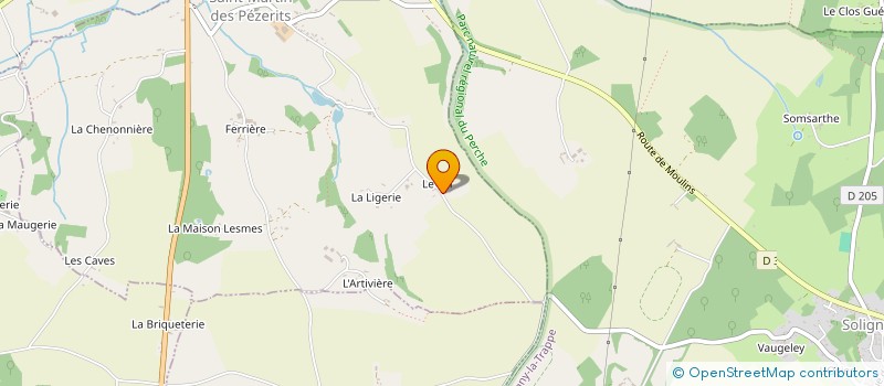 localisation de l'entreprise MONSIEUR LAURENT BLOYET à SAINT-MARTIN-DES-PEZERITS