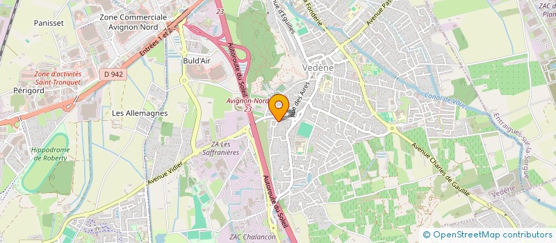 localisation de l'entreprise MONSIEUR LAURENT BOBE à VEDENE