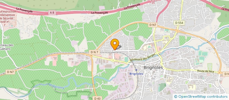 localisation de l'entreprise MONSIEUR LAURENT BOCHANSKI à BRIGNOLES