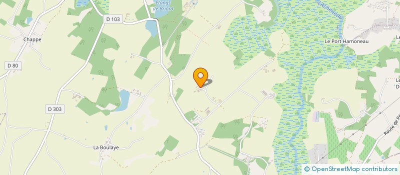 localisation de l'entreprise MONSIEUR LAURENT BOCQUENEU  PORT-SAINT-PERE