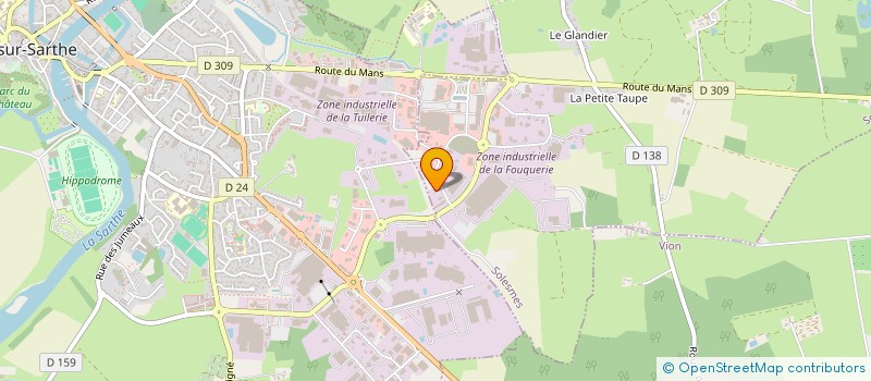 localisation de l'entreprise MONSIEUR LAURENT BODINIER à SOLESMES