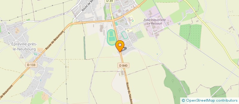 localisation de l'entreprise MONSIEUR LAURENT BOGLIONI  LE TREMBLAY-OMONVILLE