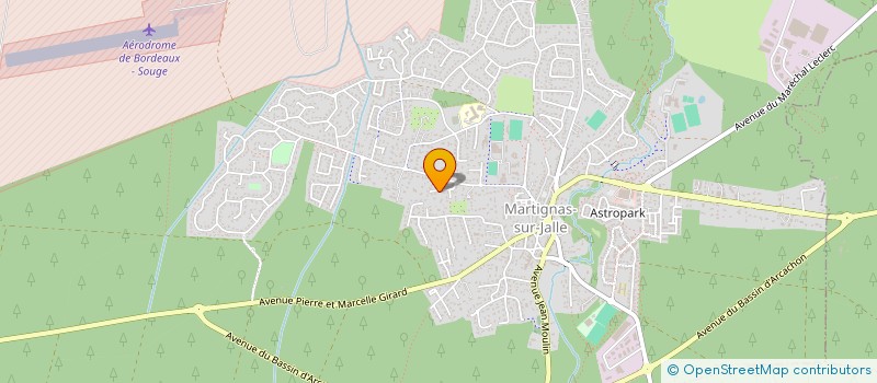localisation de l'entreprise MONSIEUR LAURENT BOIDIN à MARTIGNAS-SUR-JALLE
