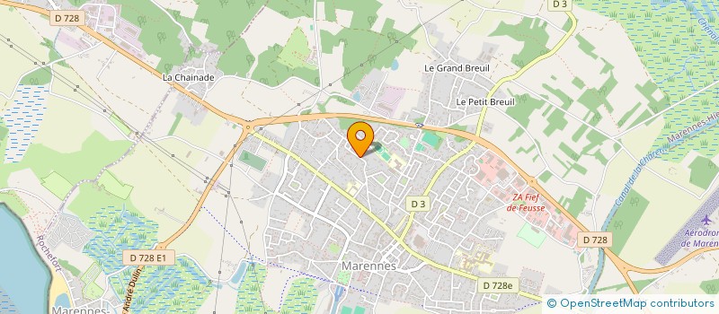 localisation de l'entreprise MONSIEUR LAURENT BOILEAU  MARENNES-HIERS-BROUAGE