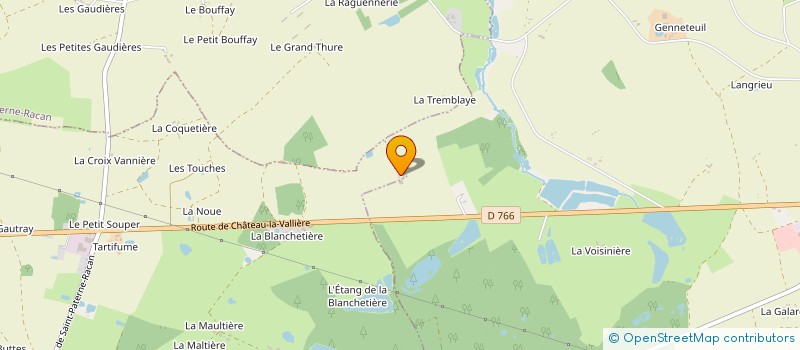 localisation de l'entreprise MONSIEUR LAURENT BOISNIER  SONZAY