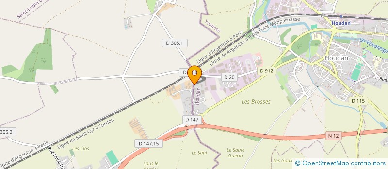 localisation de l'entreprise MONSIEUR LAURENT BOISSON à GOUSSAINVILLE