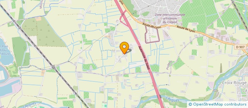 localisation de l'entreprise MONSIEUR LAURENT BOMMENEL  PIOLENC