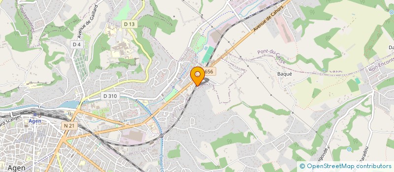 localisation de l'entreprise MONSIEUR LAURENT BONACINA  AGEN