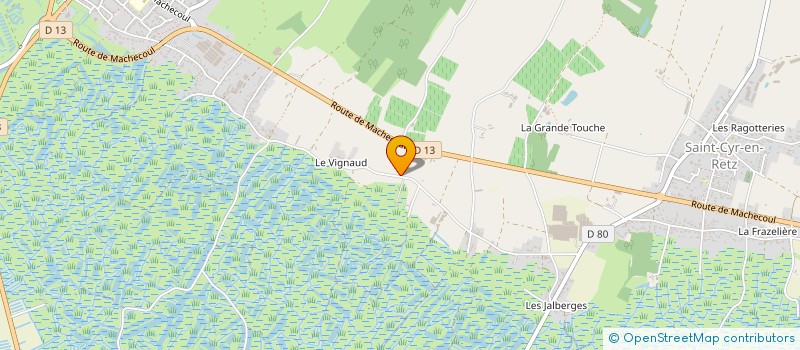 localisation de l'entreprise MONSIEUR LAURENT BONFILS  VILLENEUVE-EN-RETZ