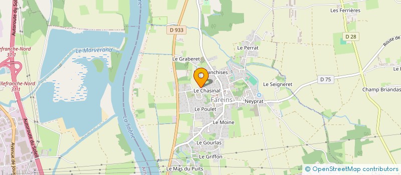 localisation de l'entreprise MONSIEUR LAURENT BONMOSSO  FAREINS