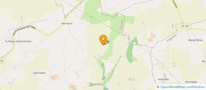 localisation de l'entreprise MONSIEUR LAURENT BONNAIRE  BRIEC