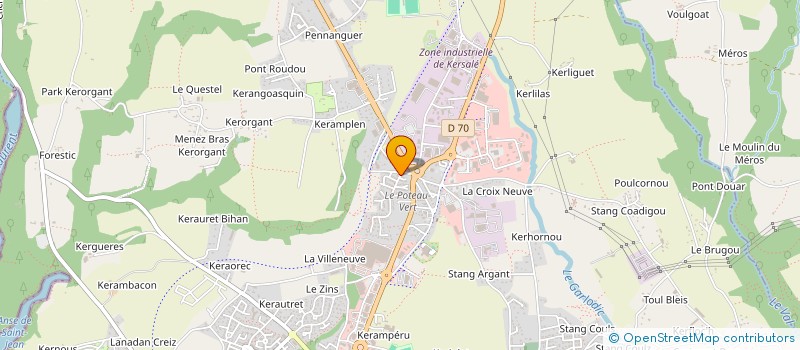 localisation de l'entreprise MONSIEUR LAURENT BONNARD à CONCARNEAU