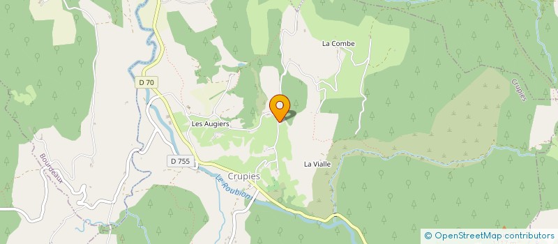 localisation de l'entreprise MONSIEUR LAURENT BONNETAIN  LE POET-CELARD