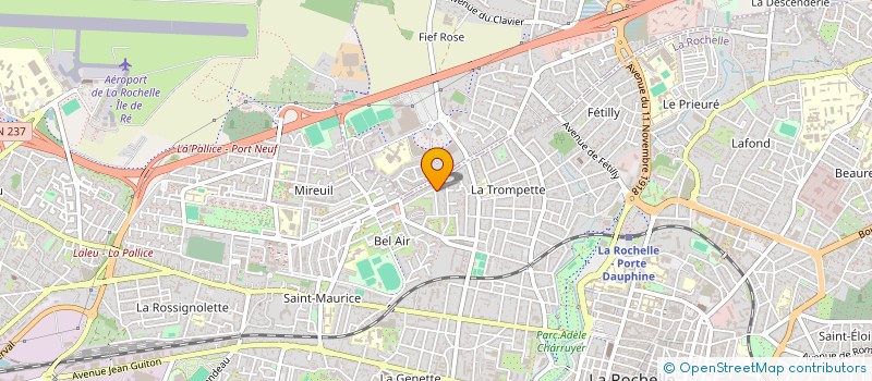 localisation de l'entreprise MONSIEUR LAURENT BONNIARD  LA ROCHELLE