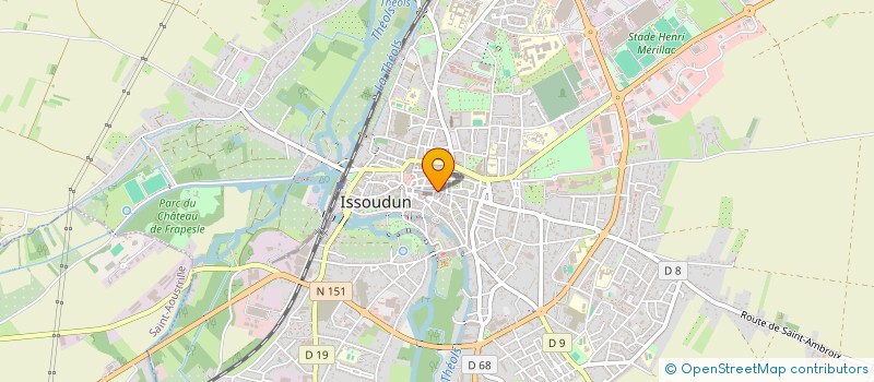 localisation de l'entreprise MONSIEUR LAURENT BONNIN à BRIVES