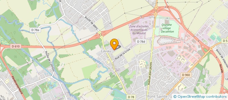 localisation de l'entreprise MONSIEUR LAURENT BONSIGNORE  LAVAU