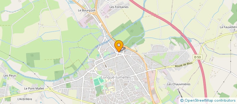 localisation de l'entreprise MONSIEUR LAURENT BORON à LONGUE-JUMELLES