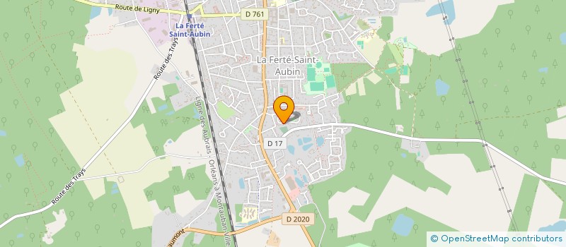 localisation de l'entreprise MONSIEUR LAURENT BORYSKO à LA FERTE-SAINT-AUBIN