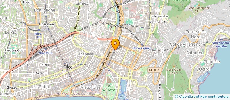 localisation de l'entreprise MONSIEUR LAURENT BOSANO à NICE
