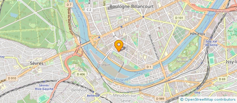 localisation de l'entreprise MONSIEUR LAURENT BOSQUE à BOULOGNE-BILLANCOURT