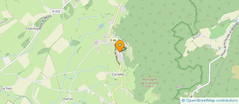 localisation de l'entreprise MONSIEUR LAURENT BOSSARD  BRION