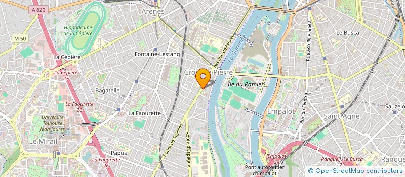 localisation de l'entreprise MONSIEUR LAURENT BOSSARD  TOULOUSE